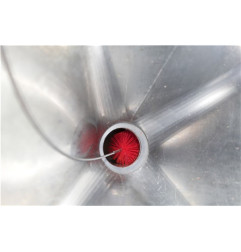 Flexibele staaf 5351/5 - 755mm roestvrij staal diameter 5mm wit - Vikan