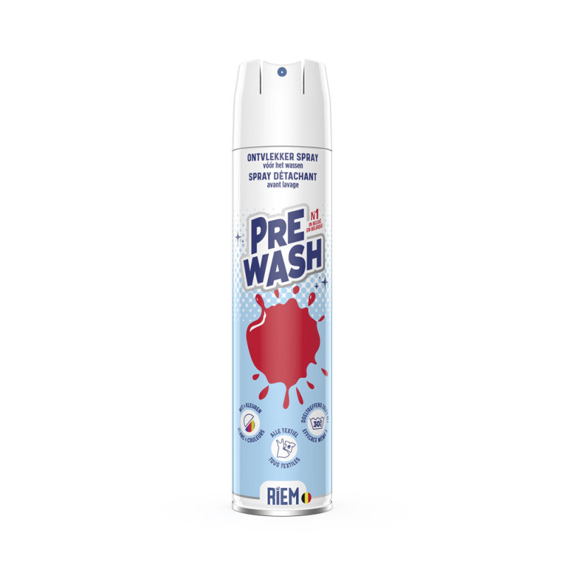 PRE-WASH - Fleckenentferner vor dem Waschen sprühen - RIEM PRE-WASH - Fleckenentferner vor dem Waschen sprühen - RIEM