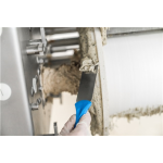 مكشطة يدوية بخيوط لولبية من فيكان 4010 - شفرة من الفولاذ المقاوم للصدأ 50 مم