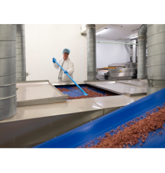 Raspador manual com rosca Vikan 4012 - Lâmina de nylon de 100 mm