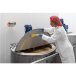 Vikan 4012 Handschraper met schroefdraad - 100 mm nylon blad