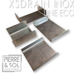 Фитинги - Аксессуары для канала XSDRAIN INOX EASY - LINE ECO