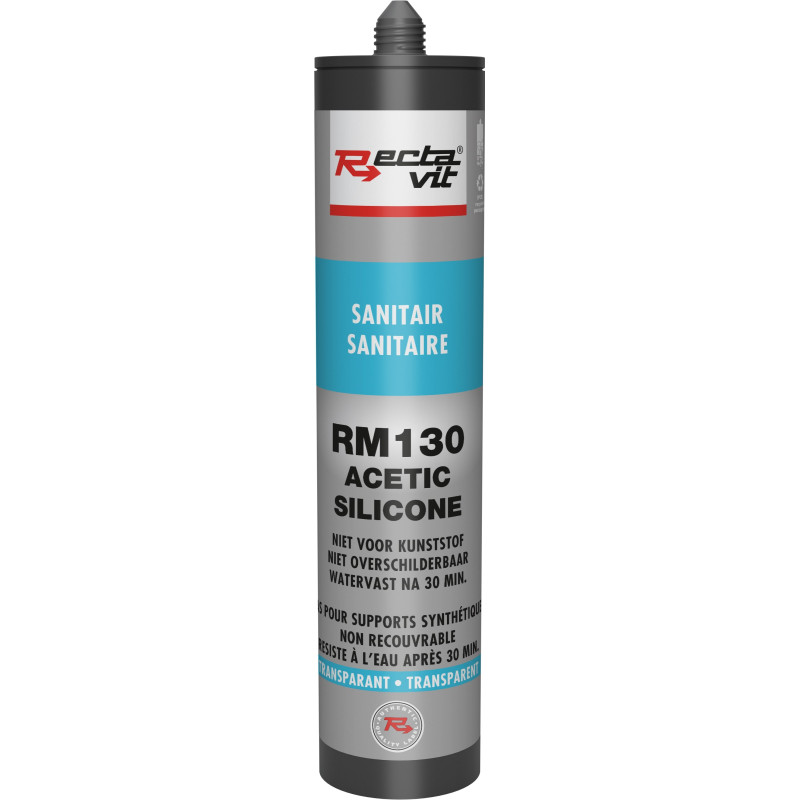 RM 130 sanitary acetic silicone - Sealant - Rectavit