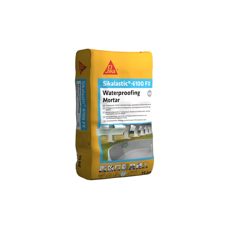Sikalastic-6100 FX - Lichtgewicht membraan voor het waterdicht maken en beschermen van beton - Sika Sikalastic-6100 FX - Lichtgewicht membraan voor het waterdicht maken en beschermen van beton - Sika