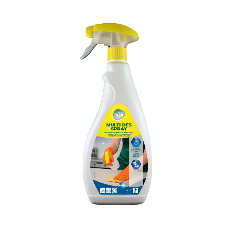 Poltech Multi Spray DES - منظف مطهر - حبوب اللقاح Poltech Multi Spray DES - منظف مطهر - حبوب اللقاح