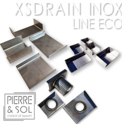 Accessories for XSDRAIN INOX EASY - LINE ECO channel