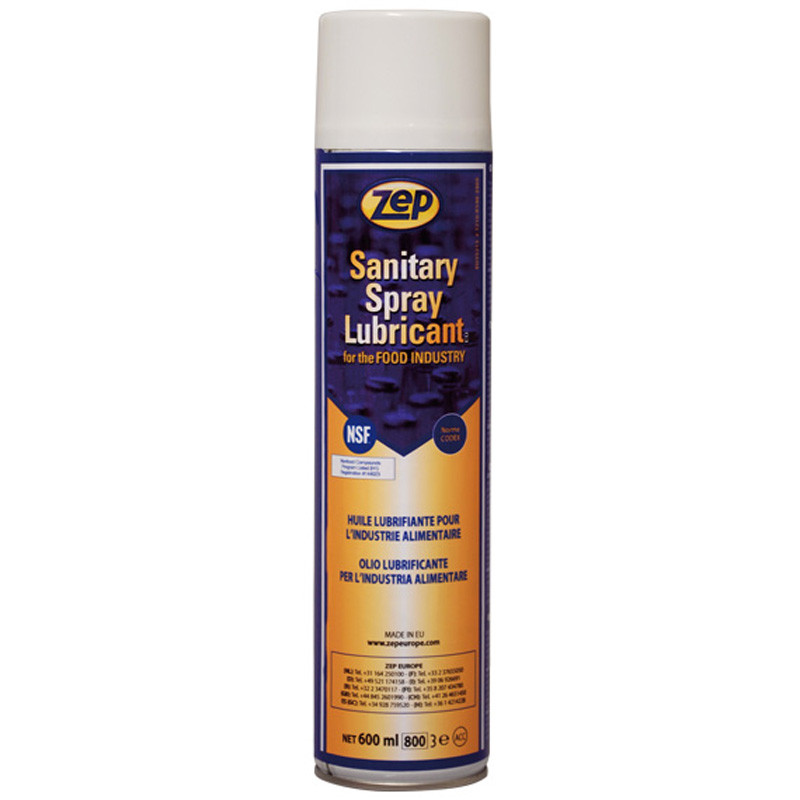Sanitary Spray Lubricant - 白色食品级油 - Zep industries