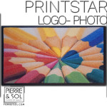 Логотип и дизайн коврика PRINTSTAR