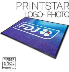Логотип и дизайн коврика PRINTSTAR