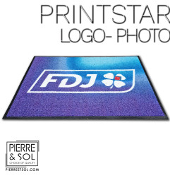 Логотип и дизайн коврика PRINTSTAR