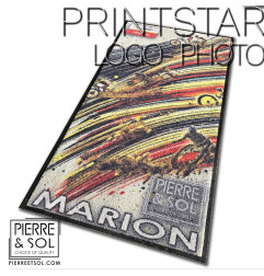 Unicolor PRINTSTAR doormat