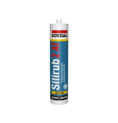 Silirub 2 AT - Neutral silicone sealant for construction and glazing - Soudal