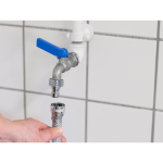 Tuyau d'eau froide - transparent, PVC renforcé max. 40°C, max. 6 Bar - Vikan
