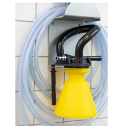 Suporte para mangueira de aço inoxidável e pulverizador de espuma - para mangueira de 20 m de 1/2" - Vikan