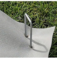 Gancio di supporto geotessile Line-Eco