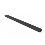 Canal 3XS MINI L 6,5 cm Grelha de alumínio preta - StarDrain - canal de 100 cm