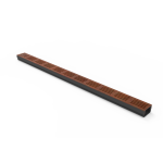 Canal 3XS MINI L 6,5 cm Grelha em aço corten - StarDrain - Canal 100 cm