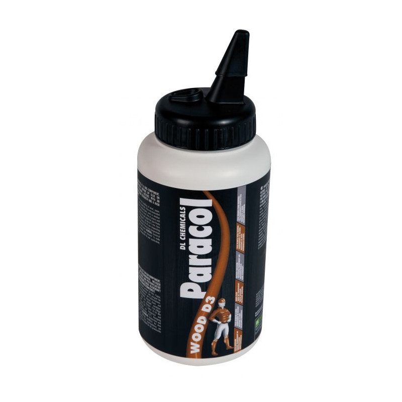 Paracol Wood D3 - Colle à bois blanche à base d'acétate de polyvinyle - DL Chemicals