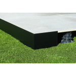 Sidesol - Perfis de acabamento para terraços sobre pedestais - Solidor