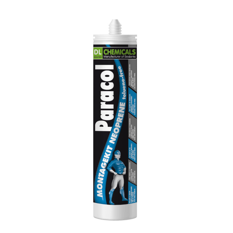Paracol Montagekit Neoprene - Neoprene-based mounting glue - DL Chemicals Paracol Montagekit Neoprene - Neoprene-based mounting glue - DL Chemicals