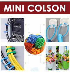 100 Mini Cable Ties - Nylon Cable Ties