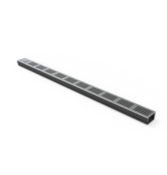 Canal 3XS MINI L 6,5 cm Rejilla de acero inoxidable - StarDrain - LINE ECO