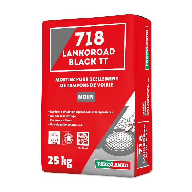 718 Lankoroad Black TT - Дорожный миномет черный - Parexlanko