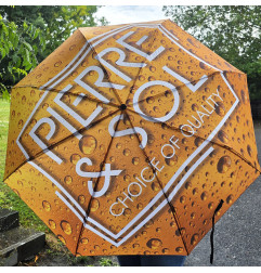 Exklusiver Regenschirm von PIERRE & SOL – Großformat – Automatische Öffnung