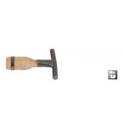 Wood slab hammer - Diameter 85mm - Traditional - Polet