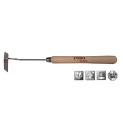 8cm Vegetable Hoe - Long Handle - Traditional - Polet