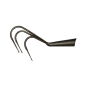 Traditional 3D fixed cultivator large - Polet