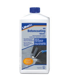 MN Betoncoating schwarz - Gebrauchsfertige Wasserbeschichtung für Betonwerksteine - Lithofin