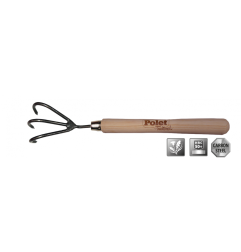 3D Hand Cultivator - Long Handle - Traditional - Polet