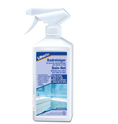 BAIN-NET sans acide - Nettoyant pour salles de bains - Lithofin