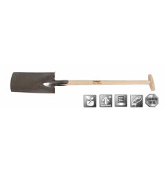 Zware tuinspade 330/160 90cm - Traditioneel - Polet