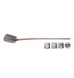 Sand shovel number 1 290x230mm - With handle - Traditional - Polet