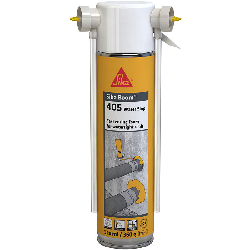 Sika Boom-405 Water Stop - полиуретановая пена для гидроизоляции EC 1 PLUS - Sika