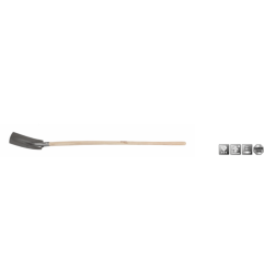 Pala posacavi 160mm - Con manico - Tradizionale - Polet