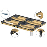 Recipiente para suelo de hormigón de poliéster - Cleanbox - ACO
