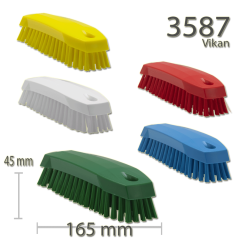 Brosse à récurer à main "M" 3587 - 165mm médium - Vikan