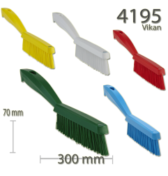 Brosse à main étroite 4195 - 300mm très dure - Vikan