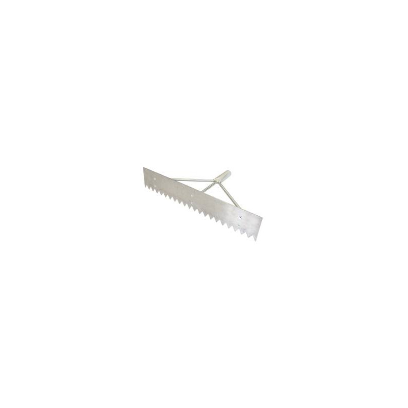Asphalt rake or scraper