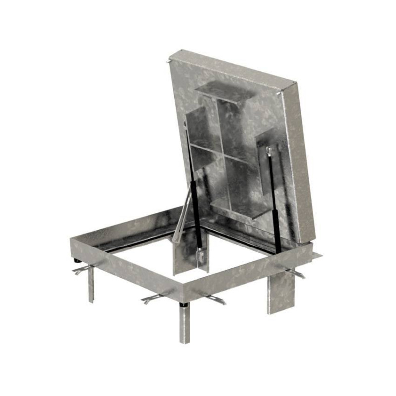 Verzinkter Pflasterdeckel mit Öffnungshilfe - Toptek Paving Assist GS - B 125 kN - ACO Verzinkter Pflasterdeckel mit Öffnungshilfe - Toptek Paving Assist GS - B 125 kN - ACO