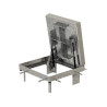 Verzinkter Pflasterdeckel mit Öffnungshilfe - Toptek Paving Assist GS - B 125 kN - ACO