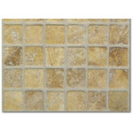 Mosaïque en Pierre de Bourgogne Beige