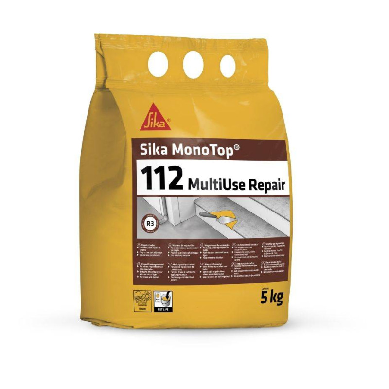 Sika MonoTop-112 Reparação Multiusos - Reparação de Betão - Sika Sika MonoTop-112 Reparação Multiusos - Reparação de Betão - Sika