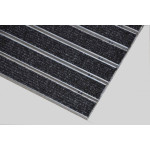 Aluminium doormat with polypropylene fibre profiles - Vario Largo LNO - Rosco